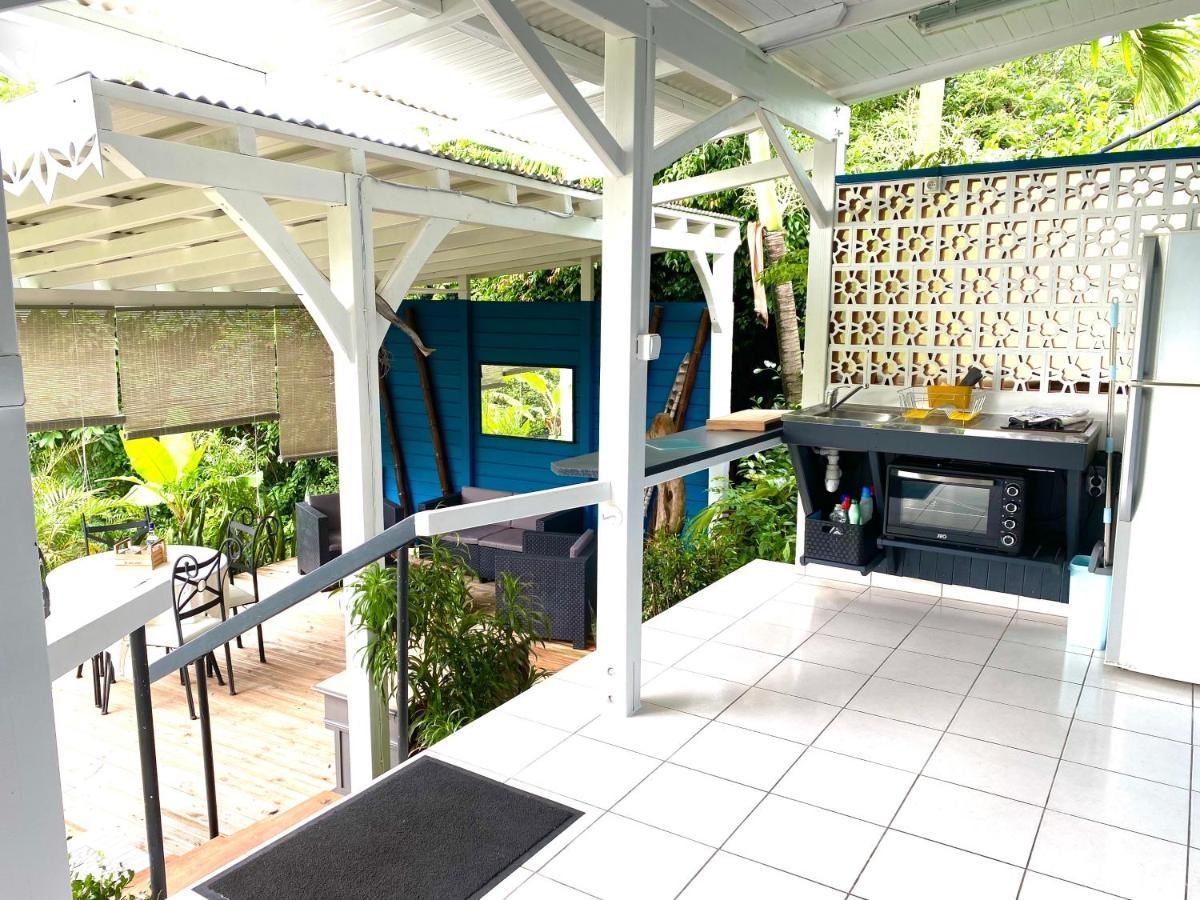 Lodge Pamplemousse Avec Piscine Privative , Dans Parc Calme A 500 M Plage Le Carbet Exteriér fotografie