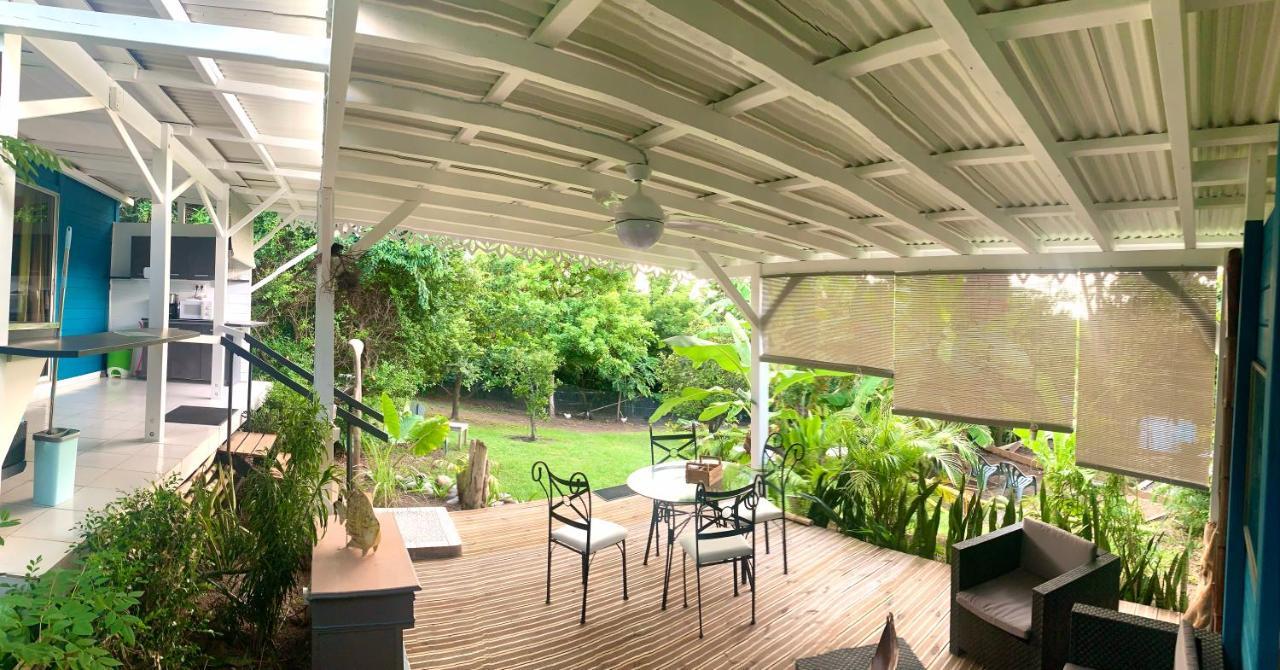 Lodge Pamplemousse Avec Piscine Privative , Dans Parc Calme A 500 M Plage Le Carbet Exteriér fotografie