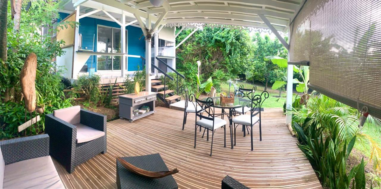 Lodge Pamplemousse Avec Piscine Privative , Dans Parc Calme A 500 M Plage Le Carbet Exteriér fotografie